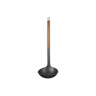 Naběračka plná termoplast PBT/nerez WOODEN
