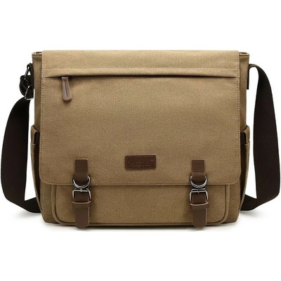 Canvasio plátená crossbody taška Sunborl Hnedá 20L