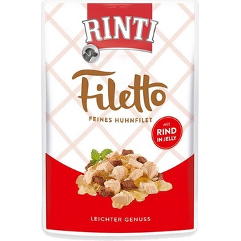 RINTI Капсула RINTI Filetto пиле + говеждо, 100г