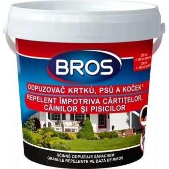 Bros 675691 Pachový ohradník proti krtkům psům a kočkám 450 ml