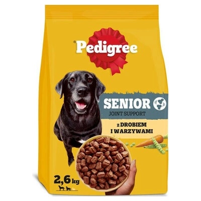 PEDIGREE Senior s hydinou a zeleninou 2,6 kg