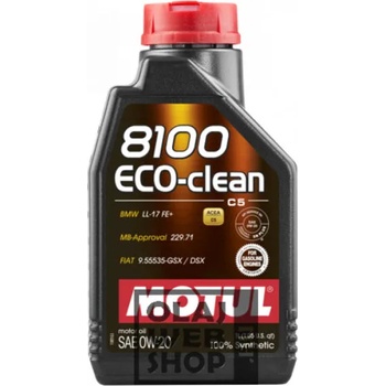Image 1 of Motul 8100 Eco-clean 0W-20 1 l