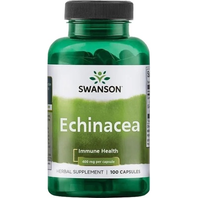 Swanson Echinacea, 400 mg, 100 капсули, Swanson (SW423)