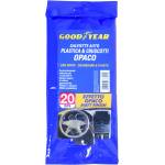  Мокри кърпи за почистване на табло с матов ефект 20 броя Goodyear Гудиър