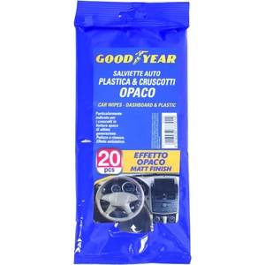  Мокри кърпи за почистване на табло с матов ефект 20 броя Goodyear Гудиър
