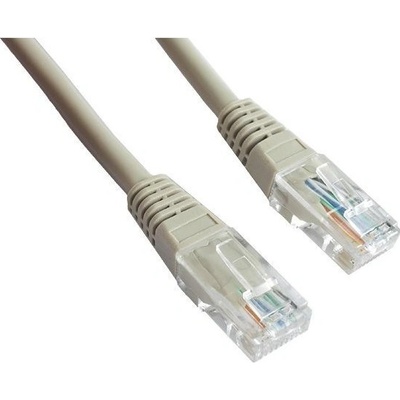 Gembird PP22-1M patch RJ45, cat. 5e, FTP, 1m, šedý