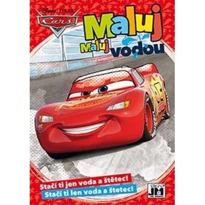 Omaľovánka Maľuj vodou A5 Cars