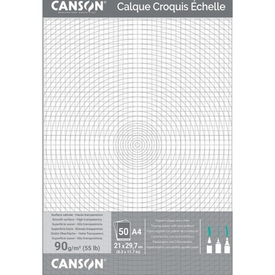 Canson Calque Satin Pauzovací papier A4 90g 50 listov