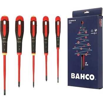 BAHCO BE-9881SL-XE súprava ergonomických izolovaných skrutkovačov ERGO SLIM VDE PL+PH, vianočné bale