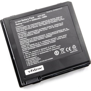 VHBW Батерия за Asus G55 / G55V / G55VM, 5200 mAh (888200276)