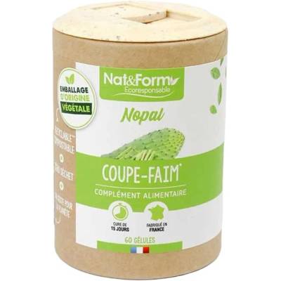 Nat&Form Био нопал, 60 капсули, Nat&Form (010115 (NOP_60ECO))