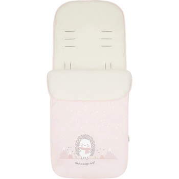 KikkaBoo Чувалче за количка KikkaBoo - Polar Hedge-hugs, розово (31108040185)