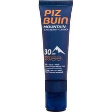 Piz Buin Mountain Suncream SPF30 20 ml + Lipstick 2,3 ml