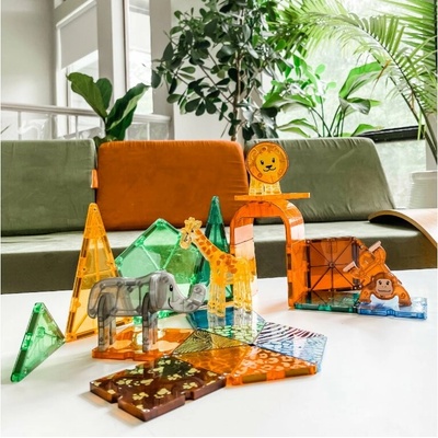 Magna-Tiles Magnetická stavebnica Safari 25 ks