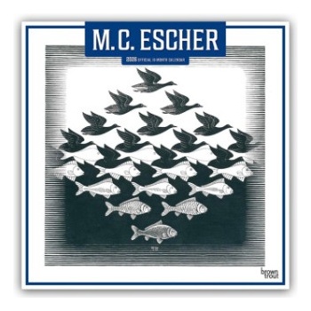 Browntrout Verlags GmbH M. C. Escher 2026 - 16-Monatskalender