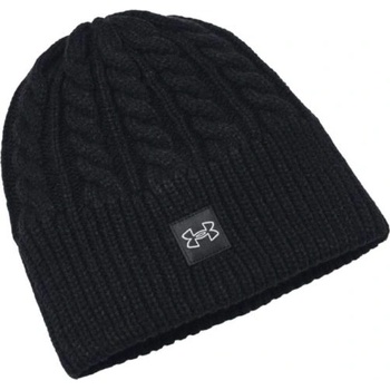 Under Armour Зимна шапка Under Armour Halftime Cable Knit Beanie - Черен