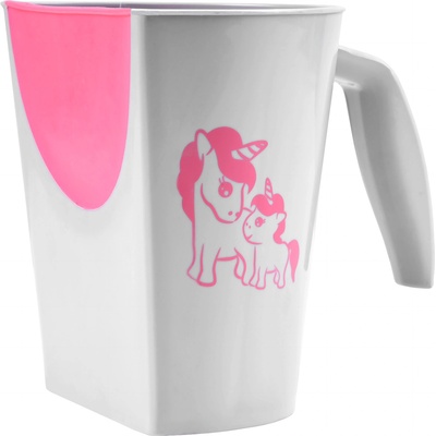 Babyono Каничка за изплакване Babyono - Сива с еднорог (5901435409305)