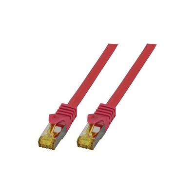 EFB-Elektronik RJ45 Patchkabel S/FTP, Cat. 6A, LSZH, Cat. 7 Rohk. , 7, 5m, rot (MK7001.7, 5R) (MK7001.7,5R)