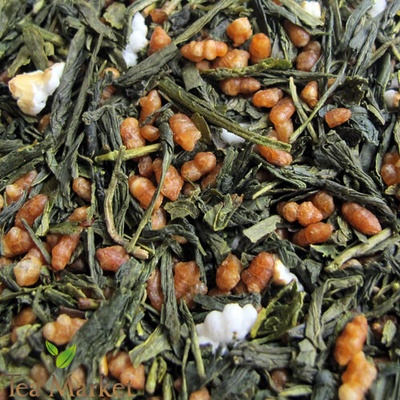 TEA MARKET Japan genmaicha organic japonský zelený čaj Bio 50 g