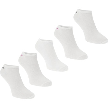 Image 1 of Slazenger Дамски чорапи Slazenger Trainer Socks 5 Pack Ladies - White