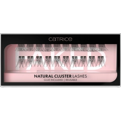 Catrice Faked umelé mihalnice s lepidlom Natural Cluster 2 ks
