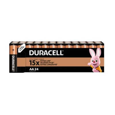 Duracell Basic AA батерии 24 бр (d5000394160071)