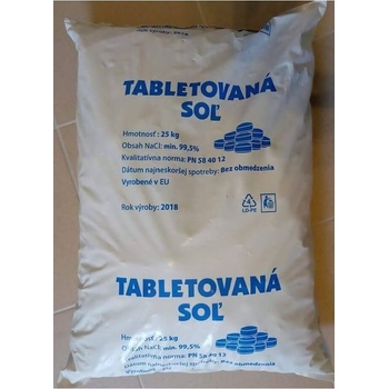 Tabletová soľ 25 kg