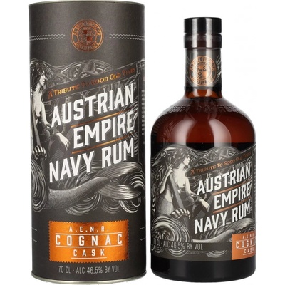 Austrian Empire Navy Reserva Cognac Double Cask Rum 46,5% 0,7 l (tuba)