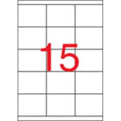APLI Етикет, универсален, 70x50, 8 mm, APLI, 1500 етикета в опаковка 01295 (01295)