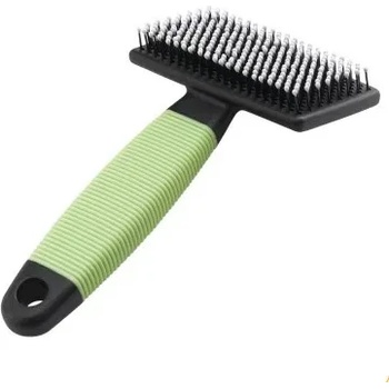 Ferplast - Cat slicker brush with plastic teeth - четка за финно разресване с пластмасови връхчета, 14, 5 / 6, 8 / 3, 5 см