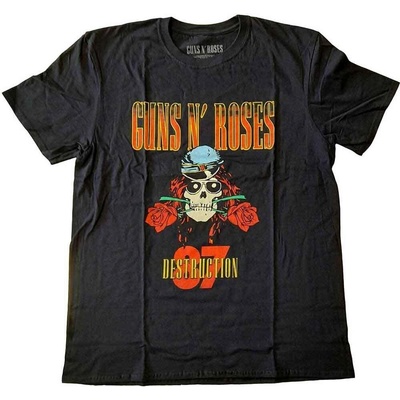 Guns N' Roses UK Tour '87 (Back Print) Black L Риза (GNRTS124MB03)