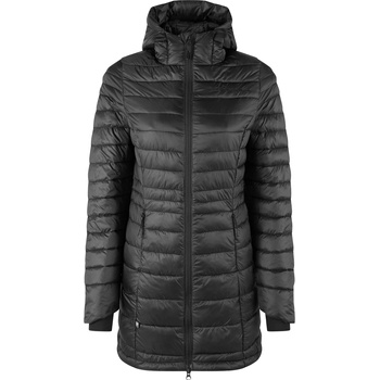 Fohn Яке Fohn Women's Long Insulated Down Jacket - Black