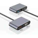  Mobilly 4 в 1 USB-C адаптер към HDMI, VGA, USB 3.0 с Power Delivery 87W (XXX)