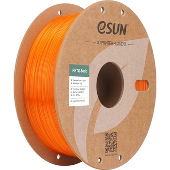 eSUN PETG-Basic Translucent Orange - 1, 75 mm / 1000 g (PETG-Basic175T-O1P1)