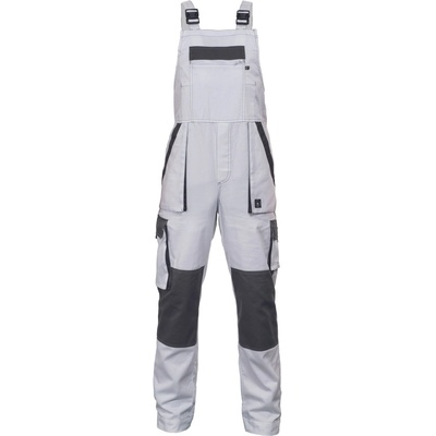 Cerva MAX SUMMER kalhoty s laclem bílo šedé