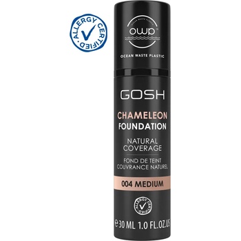 Gosh Chameleon Foundation 004 Medium 30ml фон дьо тен за лице