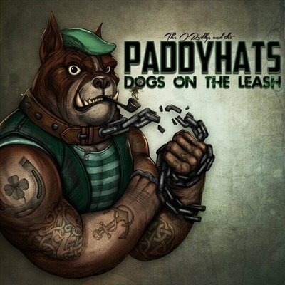 The O'Reillys & The Paddyhats - Dogs On The Leash (Limited Edition) (Orange Black Marbled) LP