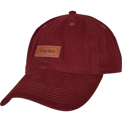 Cayler & Sons Шапка с козирка Classy Patch Curved Cap bordeaux one sizeUB-CS3003-00308 - Черен, размер one size