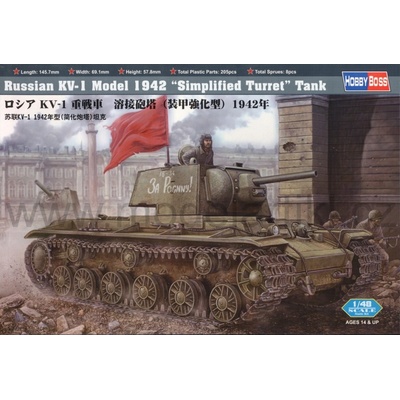 Hobby Boss KV-1 Model 1942 Simplified Turret 1:48