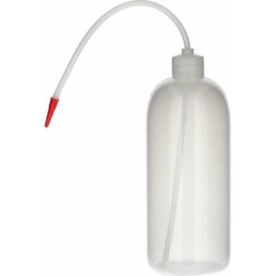 Laboratorní myčka plastová LDPE 1000 ml s červeným hrotem