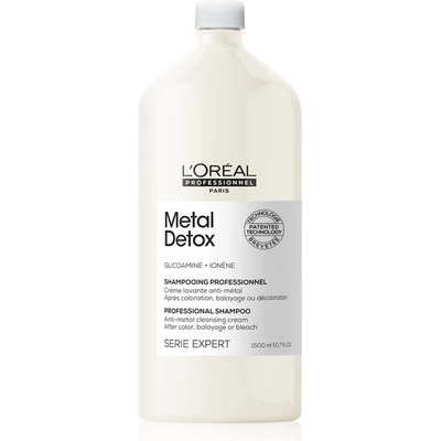 L'Oréal Serie Expert Metal Detox дълбоко почистващ шампоан за боядисана и увредена коса 1500ml