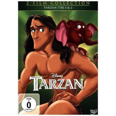 Tarzan 1+2 2 DVD