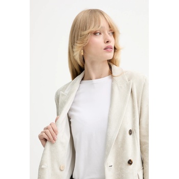 Marella Сако Marella в бежово с едно копче с изчистен дизайн 2523916074200 (2523916074200)