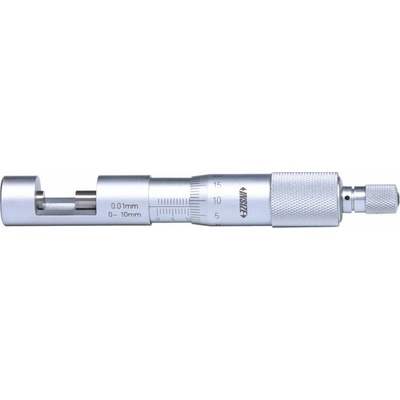 Insize Třmenový mikrometr na měření průměru drátků 0-10 mm 3285-10