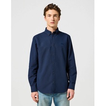 Wrangler pánská košile dlouhý rukáv Oxford 112357241 dark navy