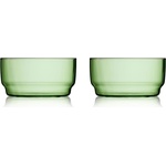 Lyngby Glas Зелени стъклени купички в комплект от 2 бр. 500 ml Torino - Lyngby Glas (32370)