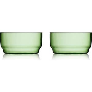 Lyngby Glas Зелени стъклени купички в комплект от 2 бр. 500 ml Torino - Lyngby Glas (32370)