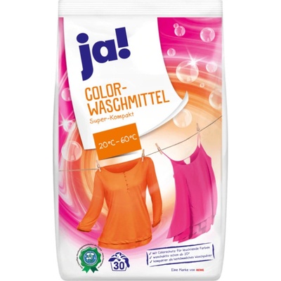 Ja! Color Waschmittel SuperKompakt 2,025 kg 30 PD