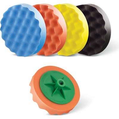 BOLL Profilovaná houbička na leštění na závit M14 150mm měkká černá