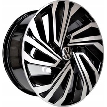 VW 5GM601025AB 7x17 5x112 ET46 silver and black